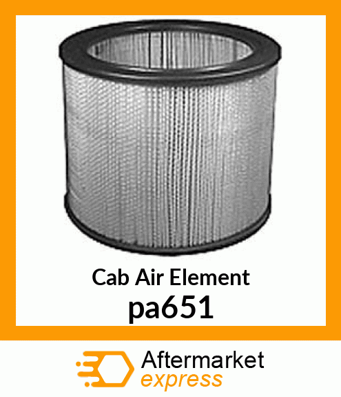 Cab Air Element pa651