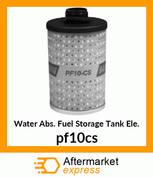 Water Abs. Fuel Storage Tank Ele. pf10cs
