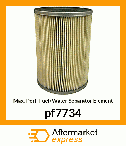 Max. Perf. Fuel/Water Separator Element pf7734