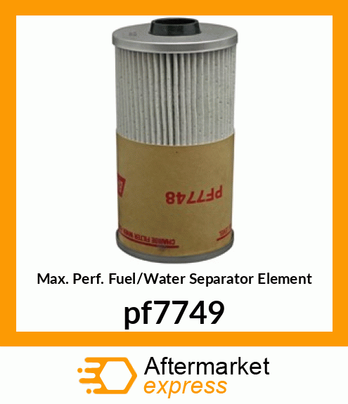 Max. Perf. Fuel/Water Separator Element pf7749