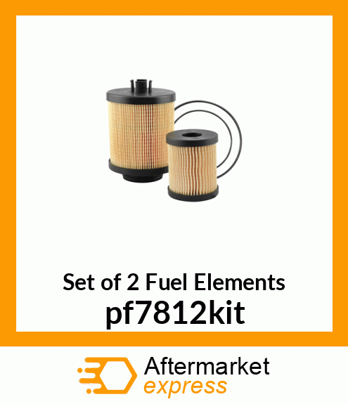 Set of 2 Fuel Elements pf7812kit