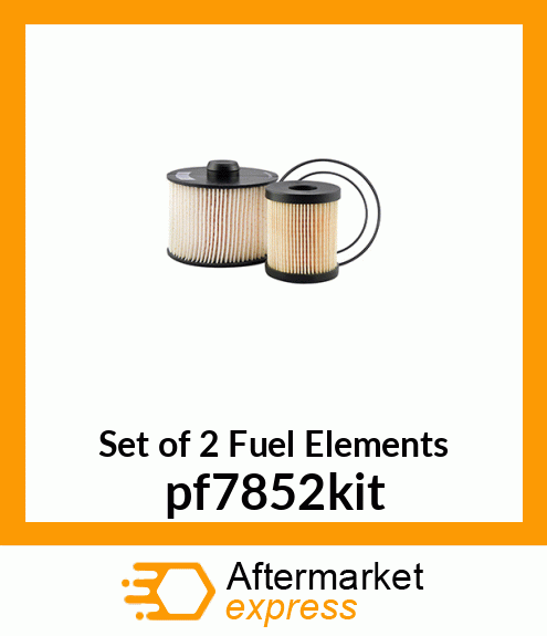 Set of 2 Fuel Elements pf7852kit