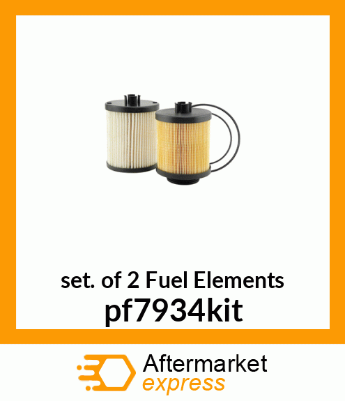 Set of 2 Fuel Elements pf7934kit