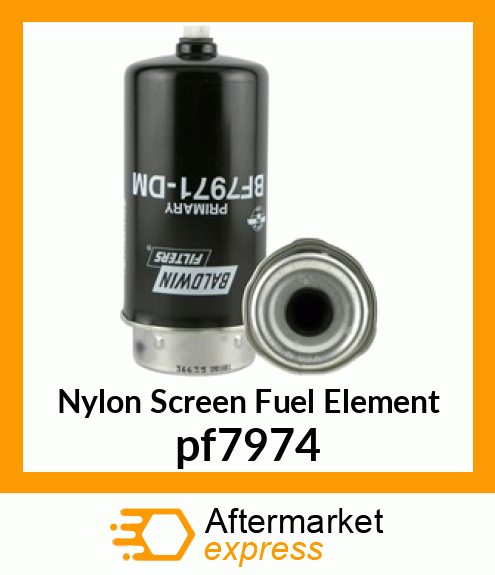 Nylon Screen Fuel Element pf7974