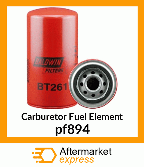 Carburetor Fuel Element pf894
