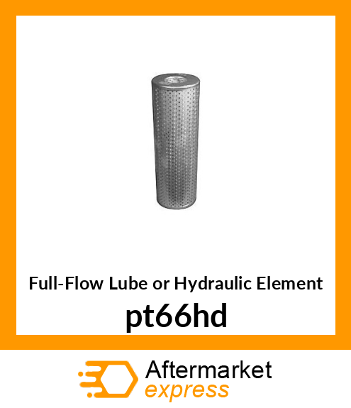 Full-Flow Lube or Hydraulic Element pt66hd