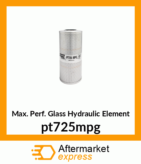 Max. Perf. Glass Hydraulic Element pt725mpg