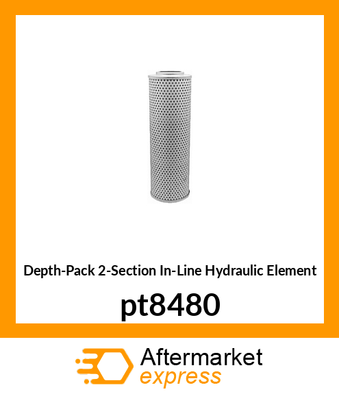 Depth-Pack 2-Section In-Line Hydraulic Element pt8480