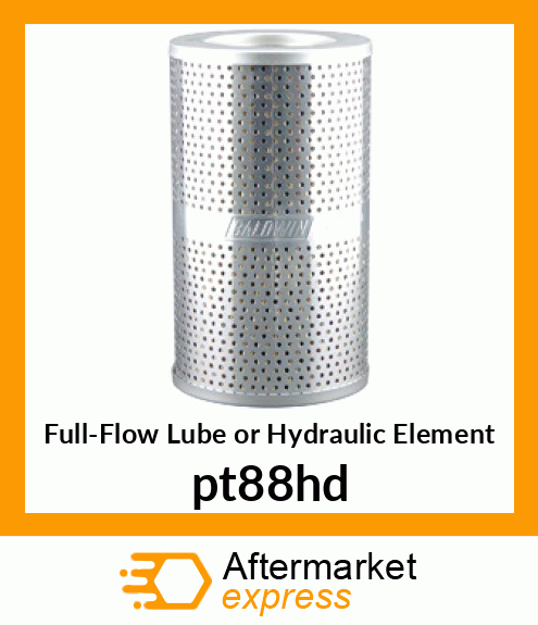 Full-Flow Lube or Hydraulic Element pt88hd