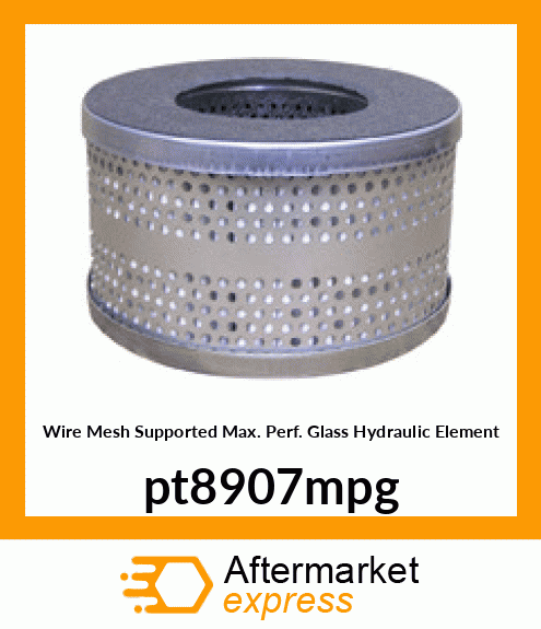 Wire Mesh Supported Max. Perf. Glass Hydraulic Element pt8907mpg