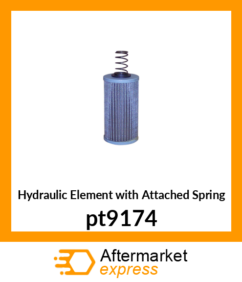 Hydraulic Element with Attached Spring pt9174