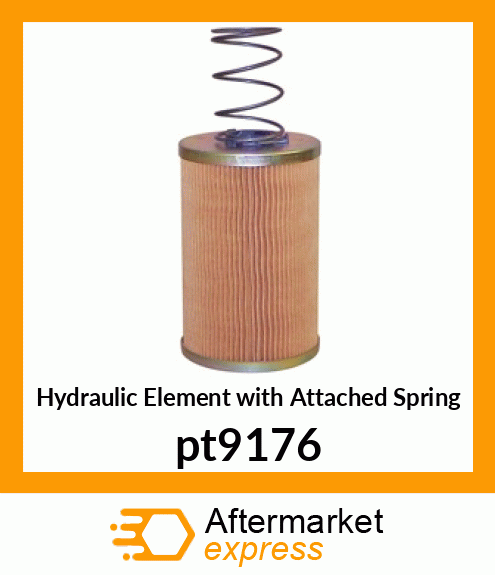 Hydraulic Element with Attached Spring pt9176