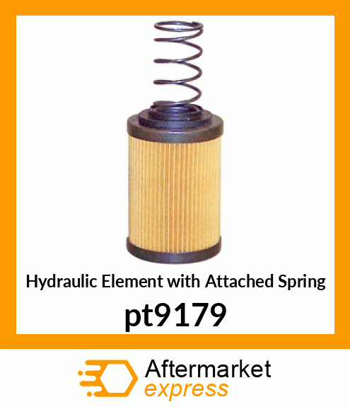 Hydraulic Element with Attached Spring pt9179