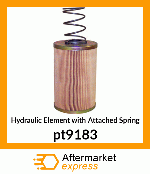 Hydraulic Element with Attached Spring pt9183