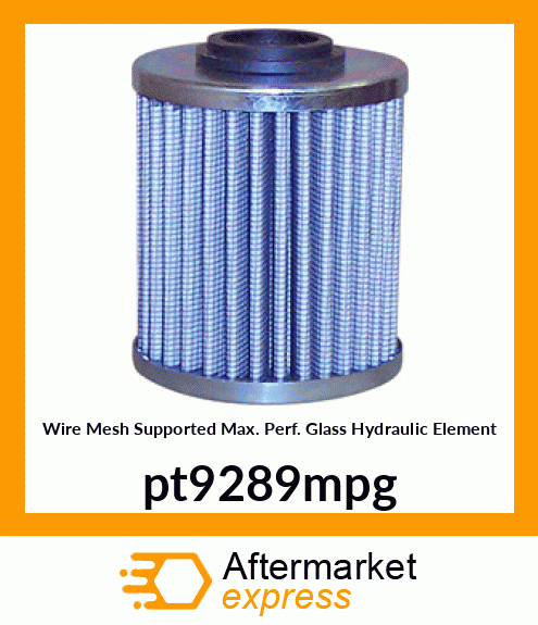Wire Mesh Supported Max. Perf. Glass Hydraulic Element pt9289mpg