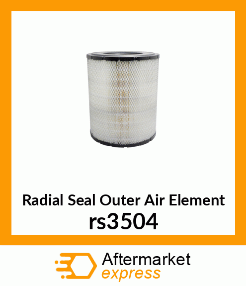 Radial Seal Outer Air Element rs3504