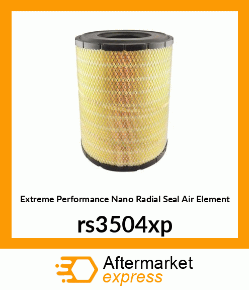 Extreme Performance Nano Radial Seal Air Element rs3504xp