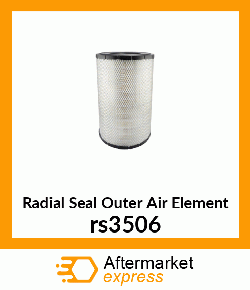 Radial Seal Outer Air Element rs3506