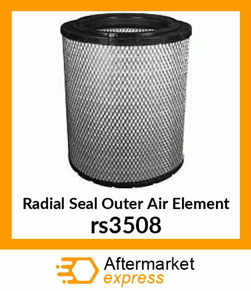Radial Seal Outer Air Element rs3508