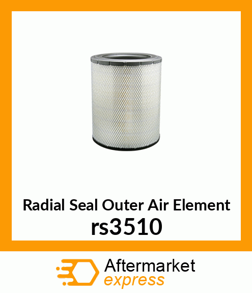 Radial Seal Outer Air Element rs3510