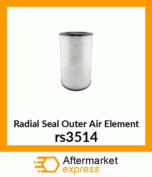 Radial Seal Outer Air Element rs3514