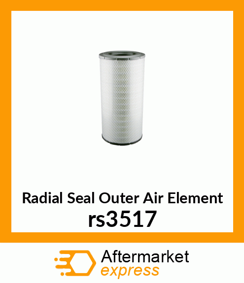 Radial Seal Outer Air Element rs3517