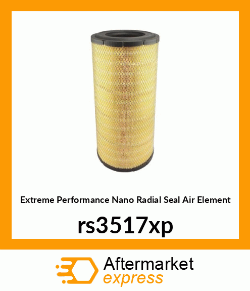Extreme Performance Nano Radial Seal Air Element rs3517xp