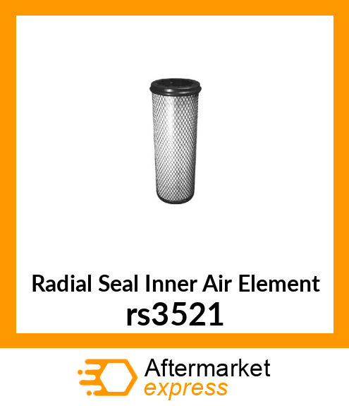 Radial Seal Inner Air Element rs3521