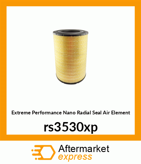 Extreme Performance Nano Radial Seal Air Element rs3530xp