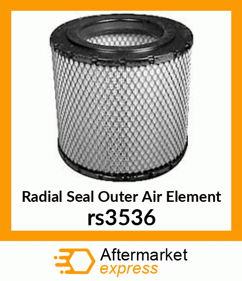 Radial Seal Outer Air Element rs3536