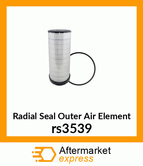Radial Seal Outer Air Element rs3539