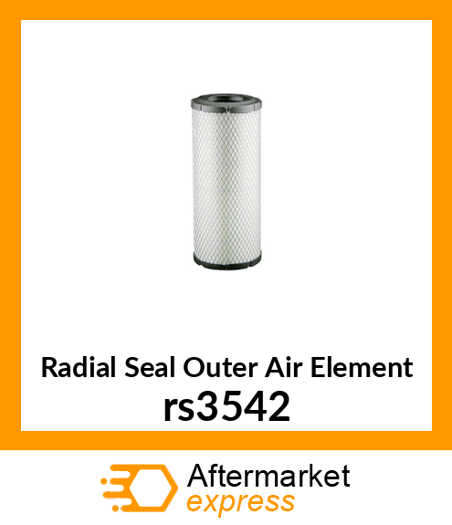 Radial Seal Outer Air Element rs3542