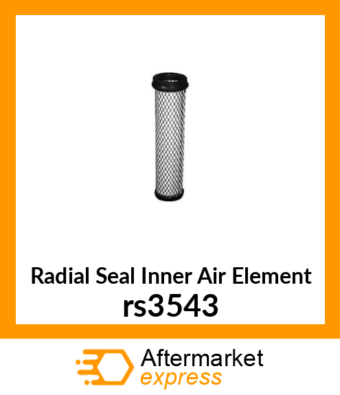 Radial Seal Inner Air Element rs3543