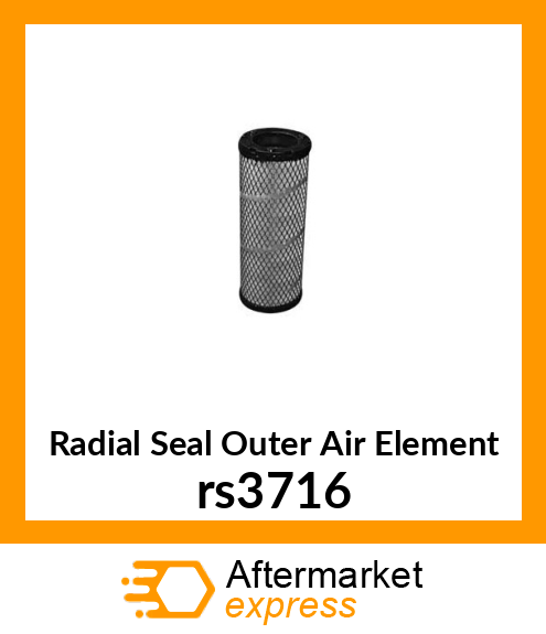 Radial Seal Outer Air Element rs3716