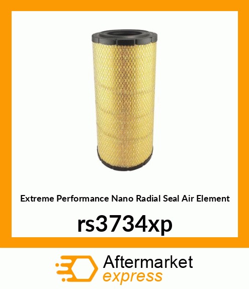 Extreme Performance Nano Radial Seal Air Element rs3734xp
