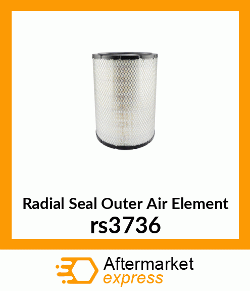 Radial Seal Outer Air Element rs3736