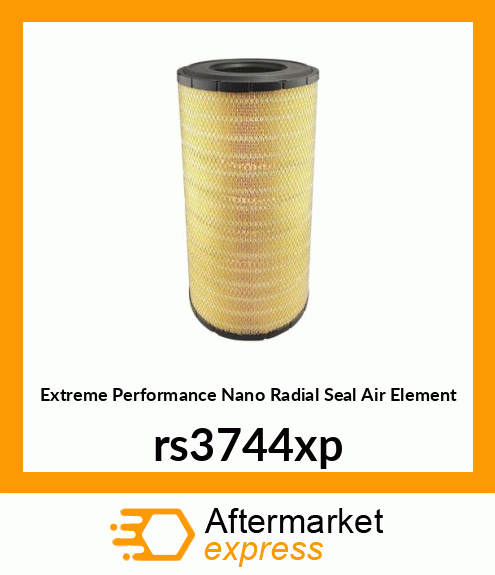 Extreme Performance Nano Radial Seal Air Element rs3744xp