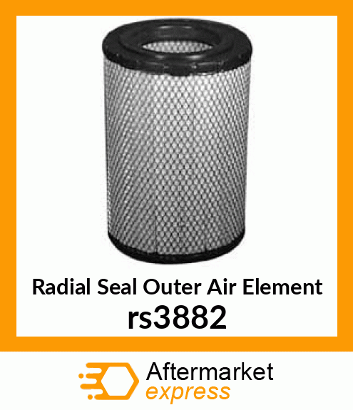 Radial Seal Outer Air Element rs3882