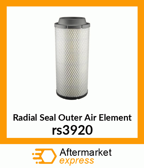 Radial Seal Outer Air Element rs3920