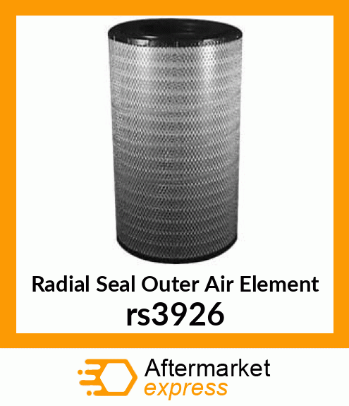 Radial Seal Outer Air Element rs3926