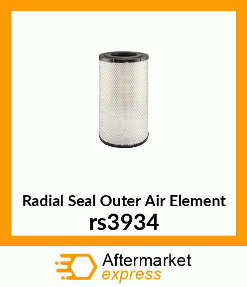 Radial Seal Outer Air Element rs3934