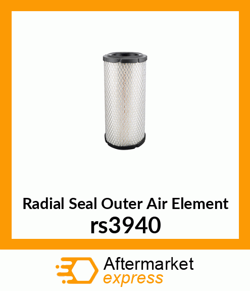 Radial Seal Outer Air Element rs3940