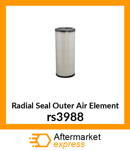 Radial Seal Outer Air Element rs3988