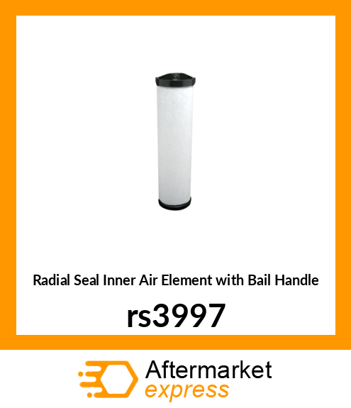 Radial Seal Inner Air Element with Bail Handle rs3997