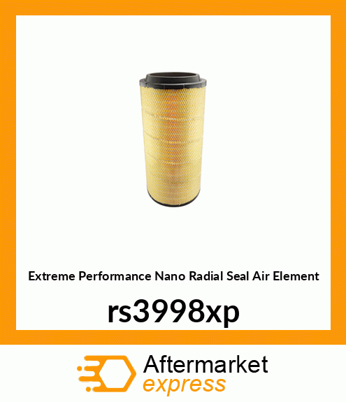 Extreme Performance Nano Radial Seal Air Element rs3998xp