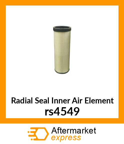 Radial Seal Inner Air Element rs4549