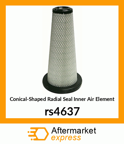 Conical-Shaped Radial Seal Inner Air Element rs4637