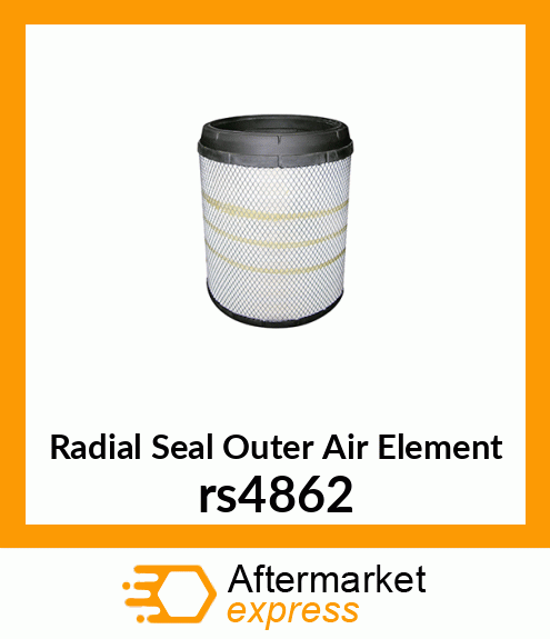 Radial Seal Outer Air Element rs4862