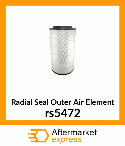 Radial Seal Outer Air Element rs5472