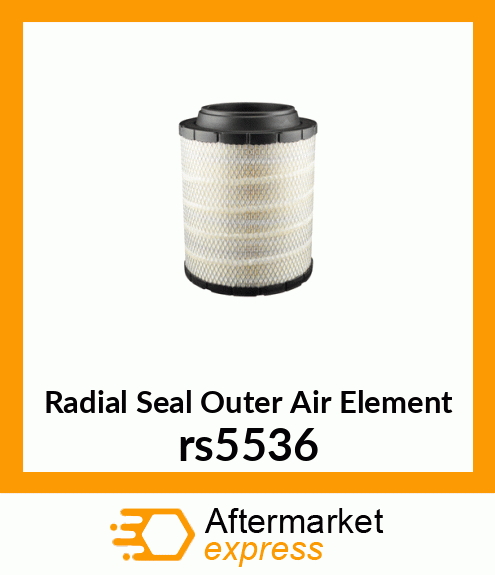 Radial Seal Outer Air Element rs5536